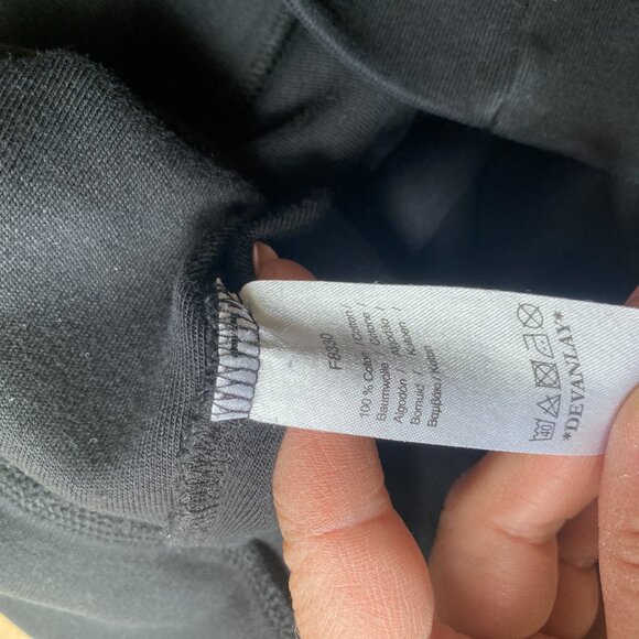 Lacoste black polo sweatshirt mens size 4 - Picture 7 of 7